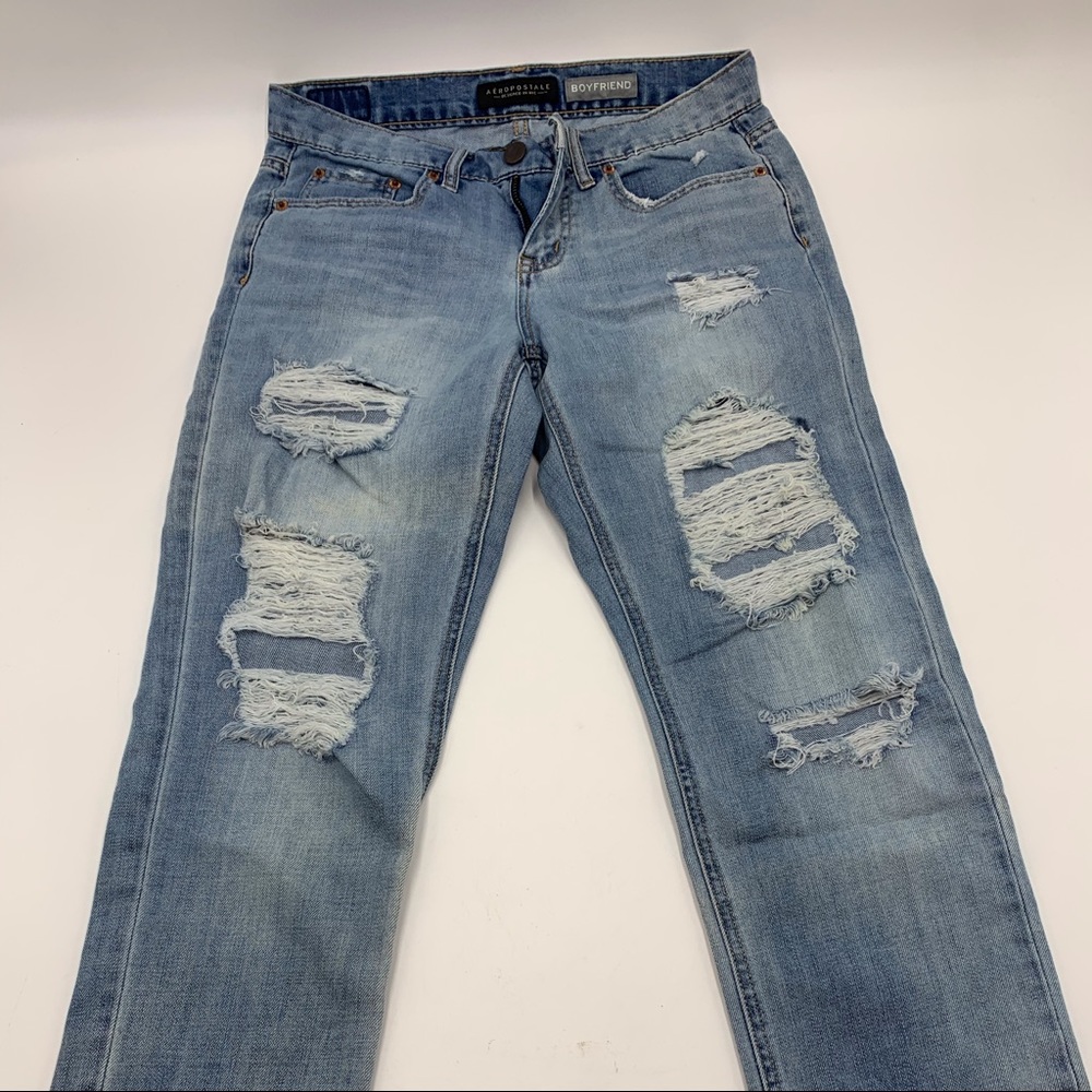Aeropostale boyfriend medium wash
